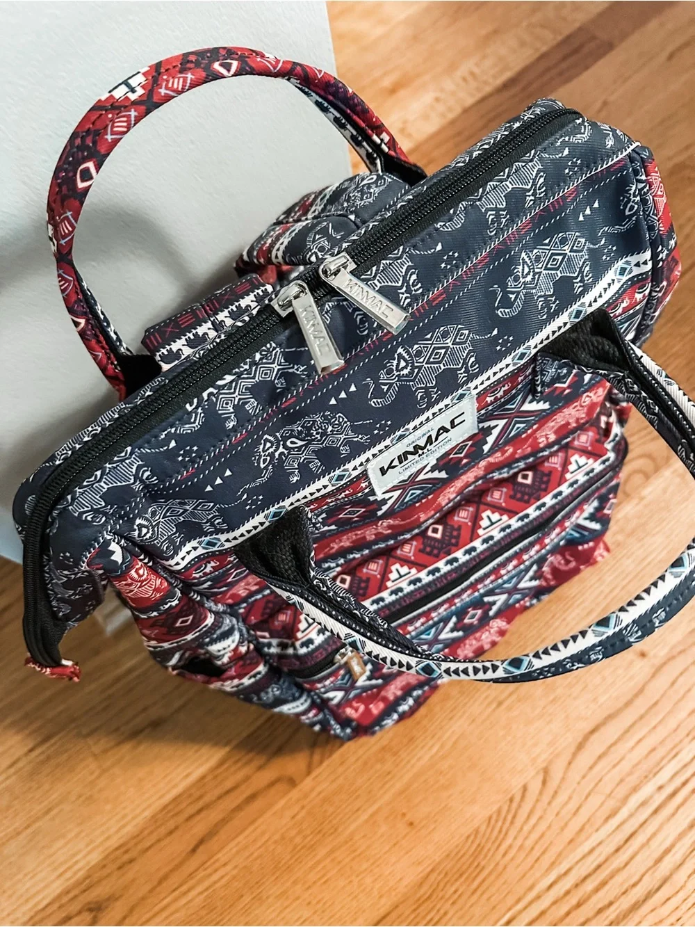 Top zip style travel backpack